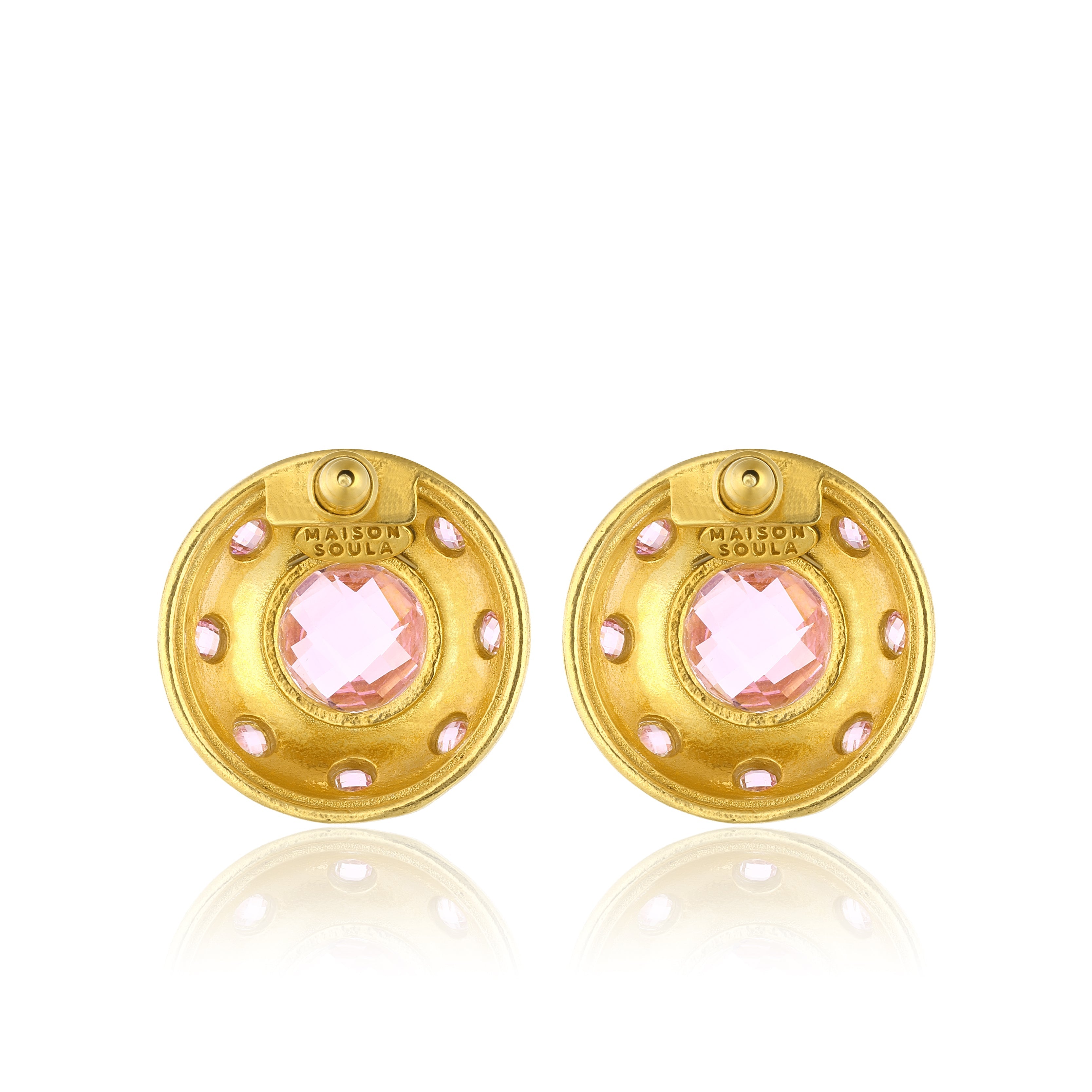 swarovski stone colorful crystal vintage earrings