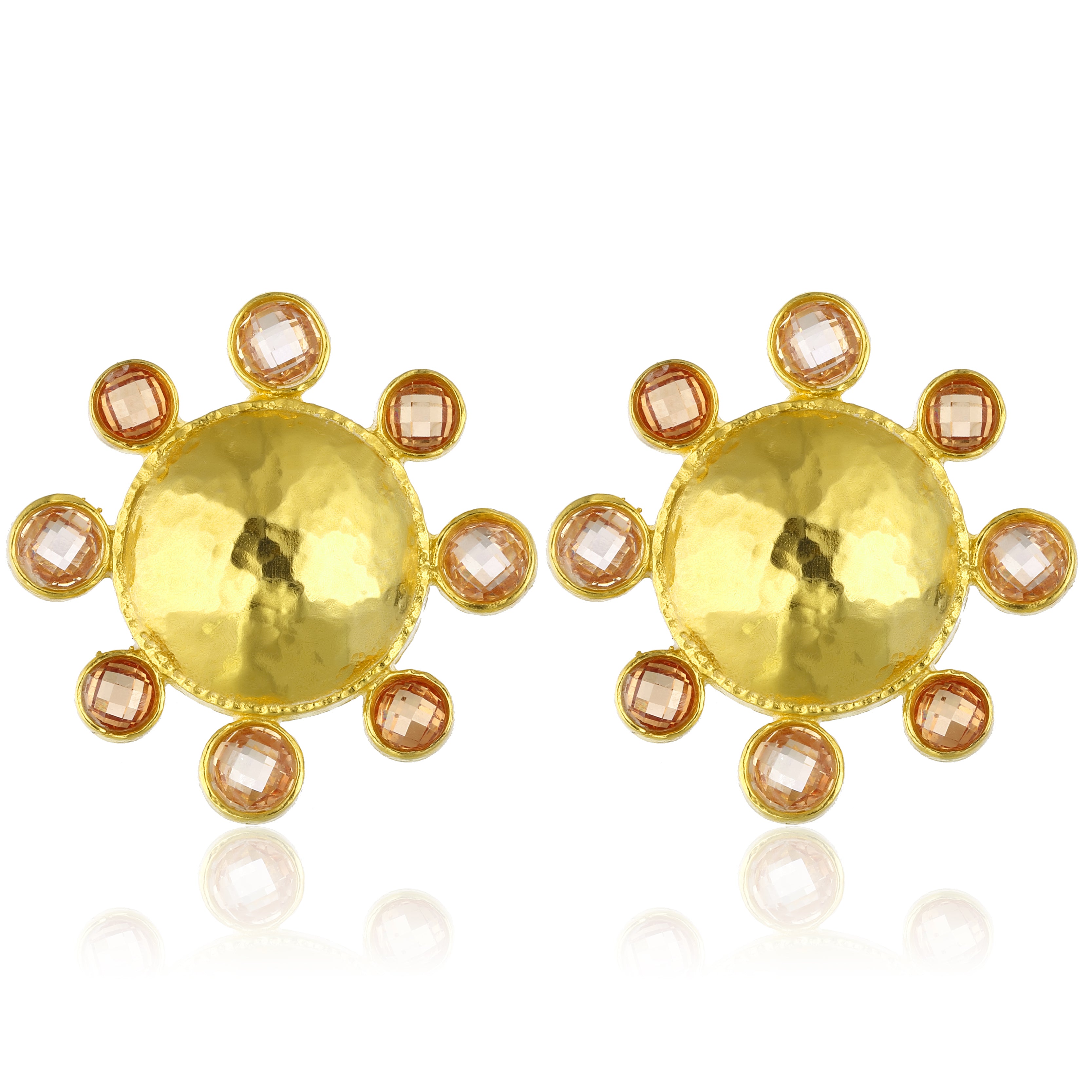 Neptune Earrings - Champagne