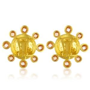 Neptune Earrings - Champagne