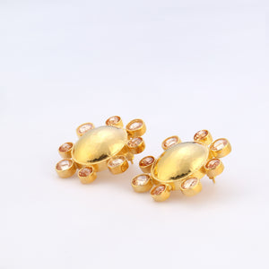 Neptune Earrings - Champagne