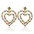 Follow Your Heart Earrings - Multicolor