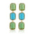 crystal swarovksi drop earrings