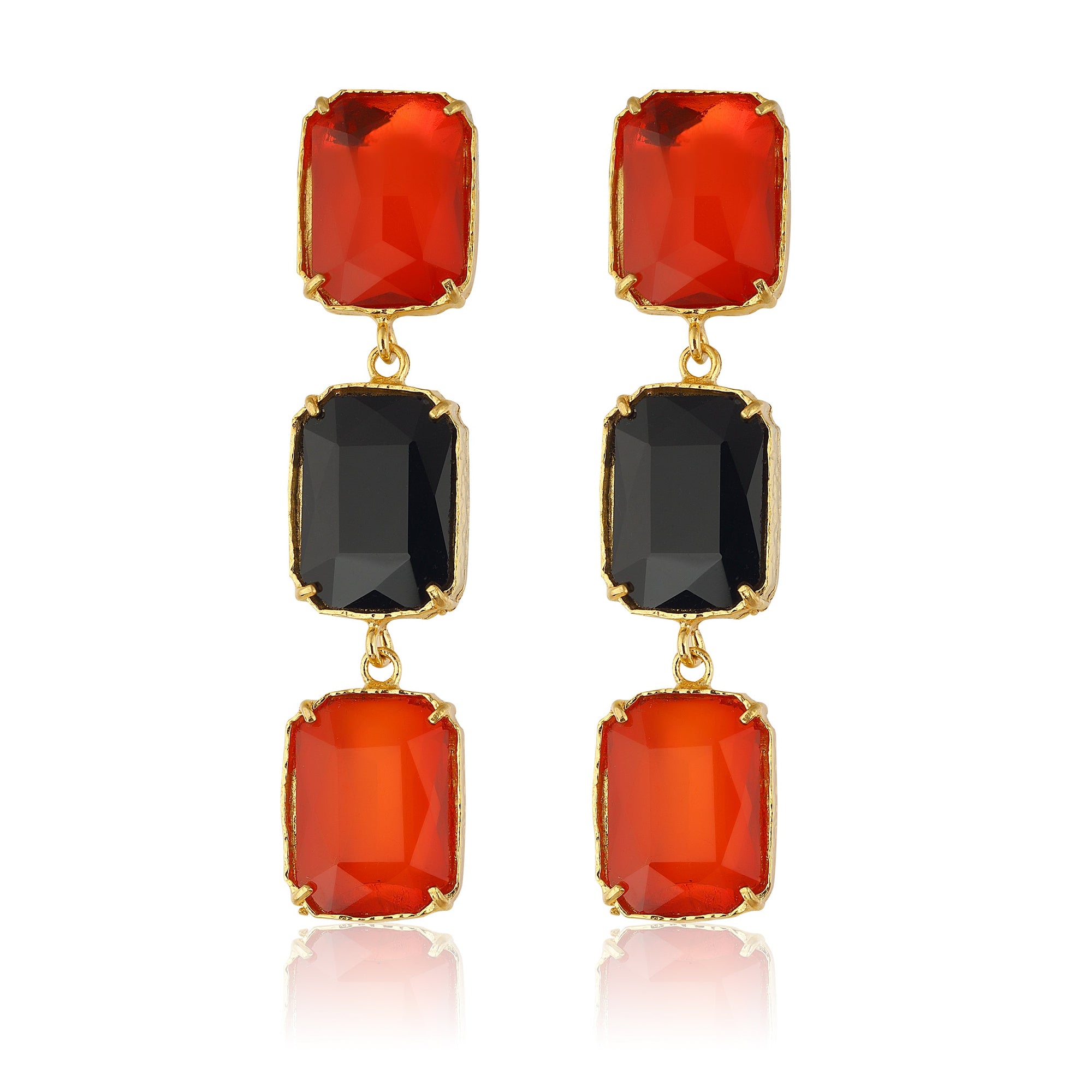 crystal swarovksi drop earrings