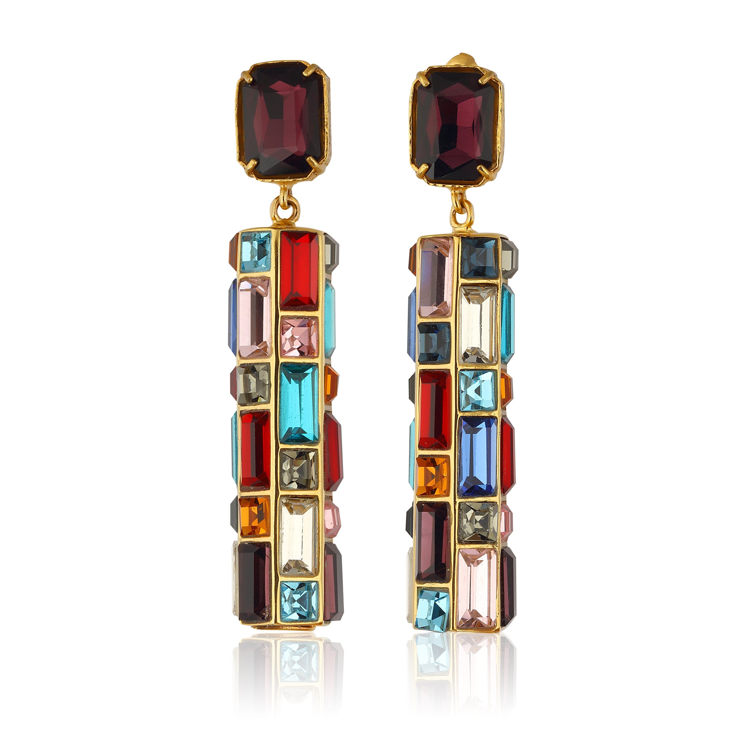 costume jewelry fashion jewelry swarovski statement earrings