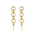 Gaia Chain Drop Earrings - Large Chains