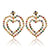 Follow Your Heart Earrings - Multicolor Vibrant Colors