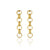 Gaia Chain Drop Earrings - Small Chains