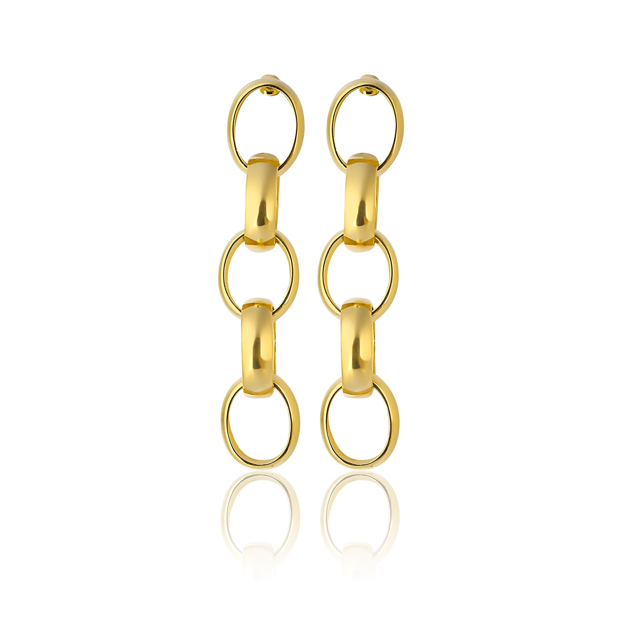 Neith Chain Drop Earrings