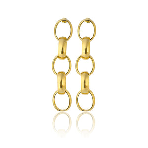 Neith Chain Drop Earrings