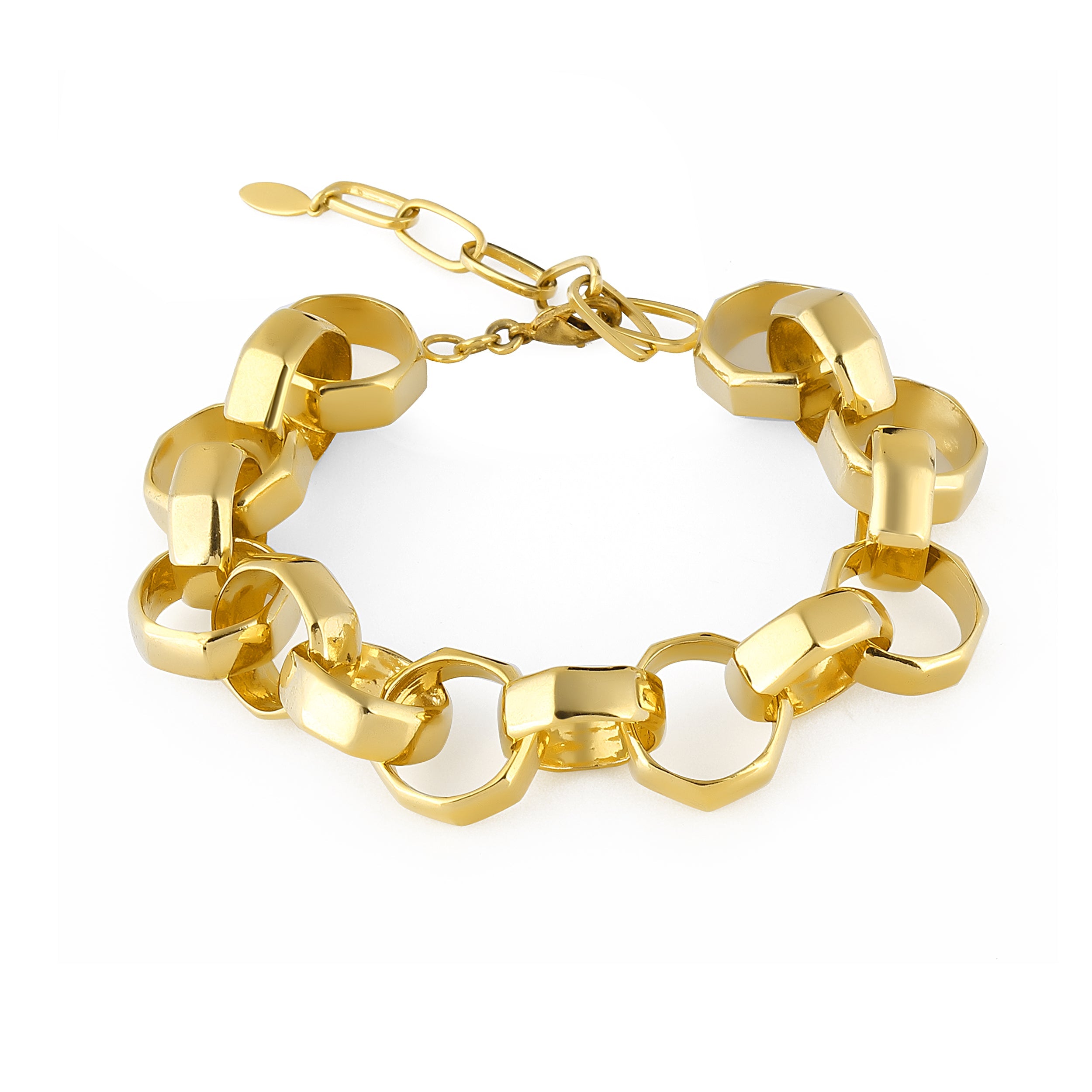 Octagon Chain Bracelet