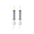 Astraea Earrings - Amethyst